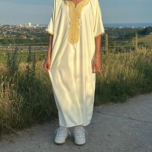 White Cotton Thobe