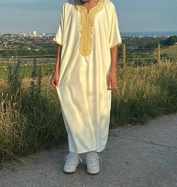 White Cotton Thobe
