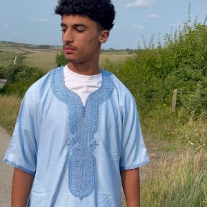 Sky Blue Morrocan Thobe