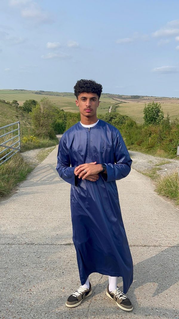 Blue Emirate thobe - Image 7