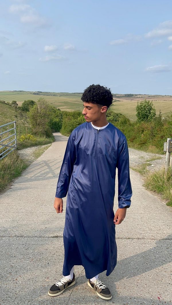 Blue Emirate thobe - Image 6